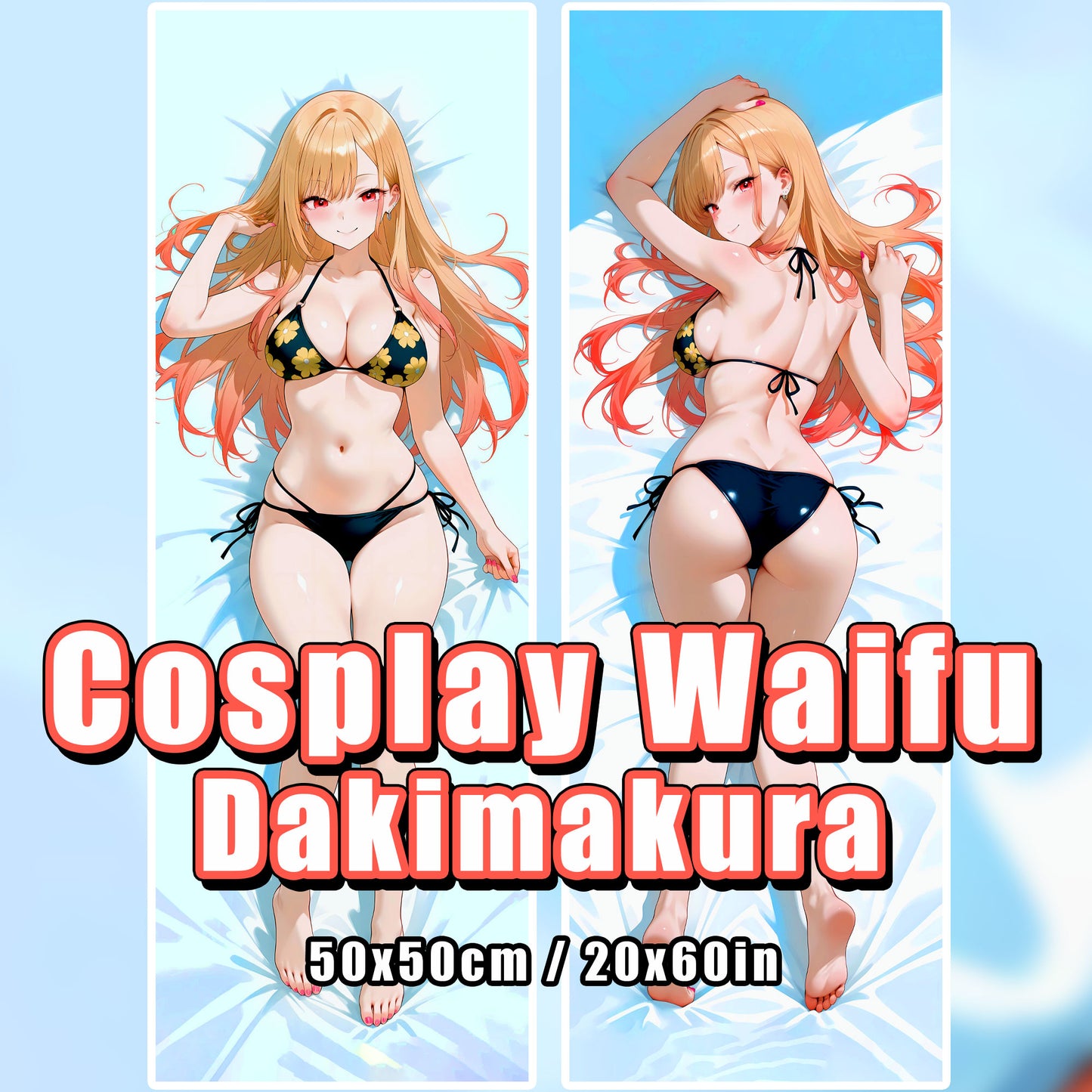 Marin Kitagawa Bikini Ver 1 - My Dress Up Darling - Body Pillow Cover – Dakimakura
