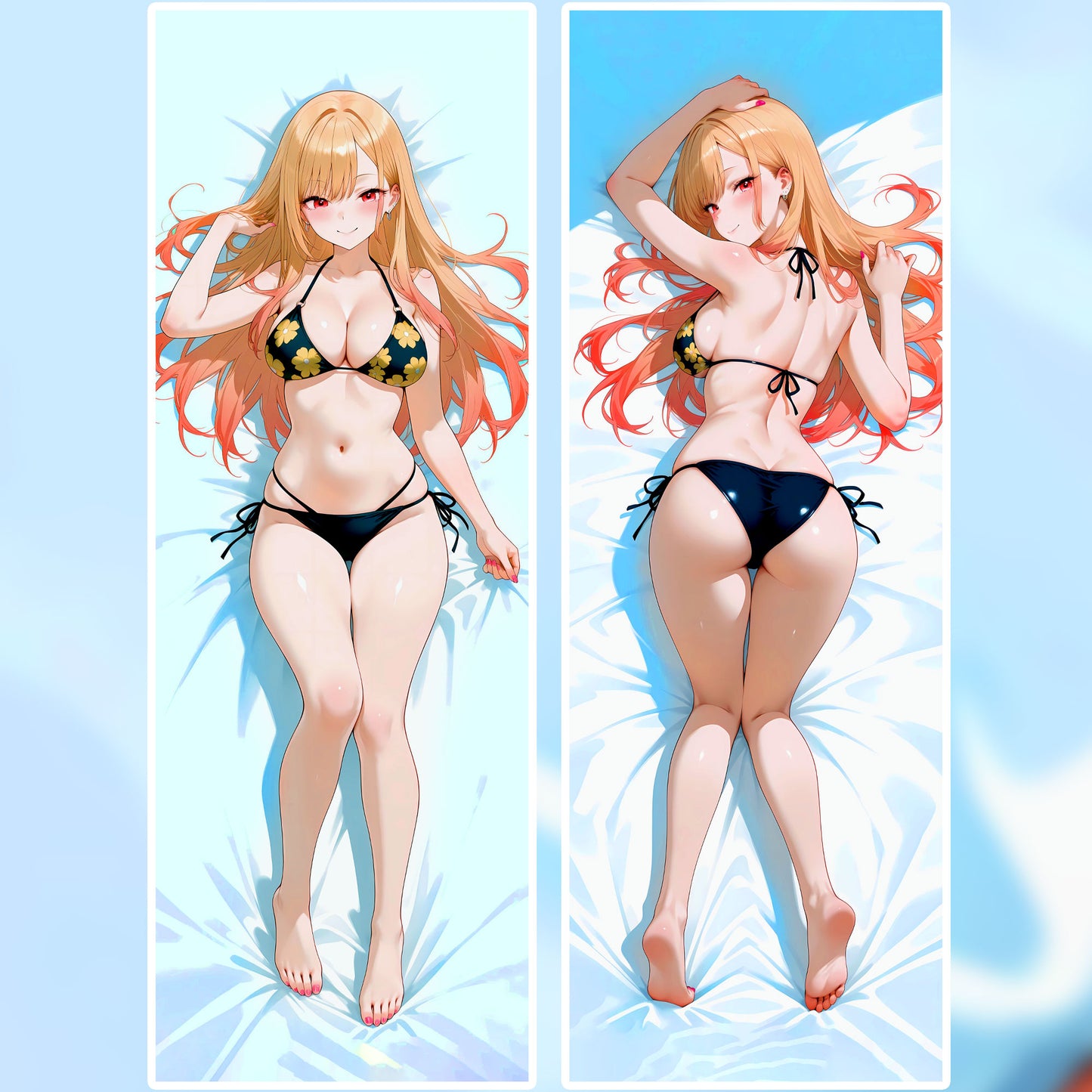 Marin Kitagawa Ver02 | My Dress Up Darling Waifu Dakimakura (Body Pillowcase)