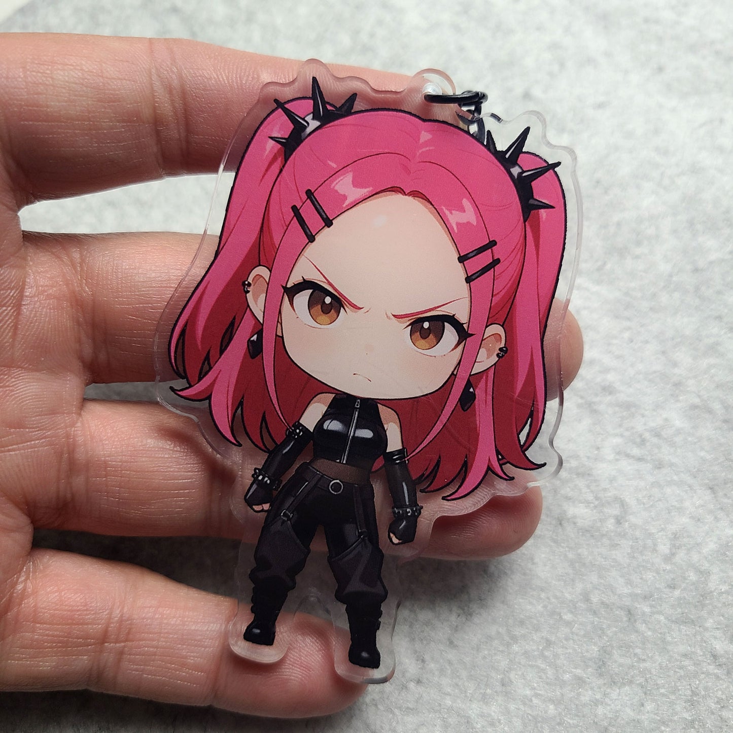 Demon Hunters Mira - Chibi Acrylic Keychain β 3.5β KPOP: