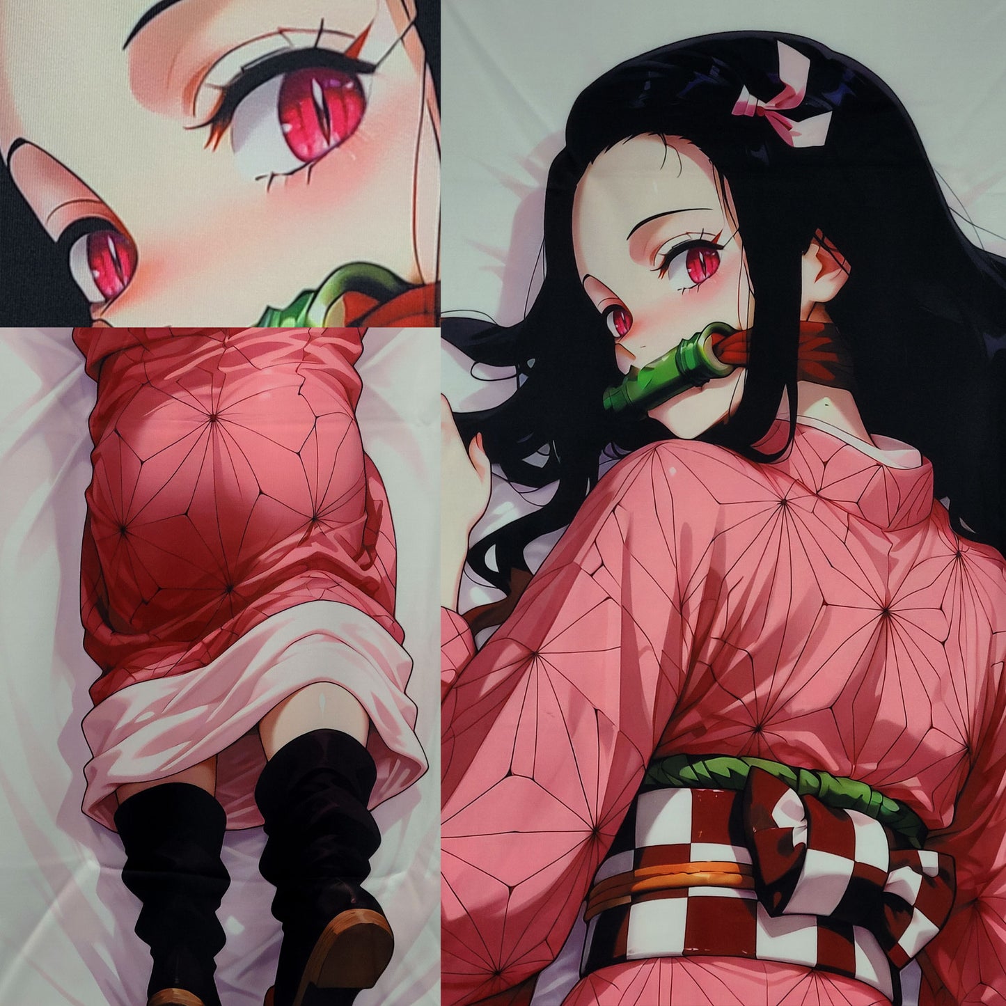 Nezuko Kamado Ver01 | Demon Slayer Husbando Dakimakura (Body Pillowcase)