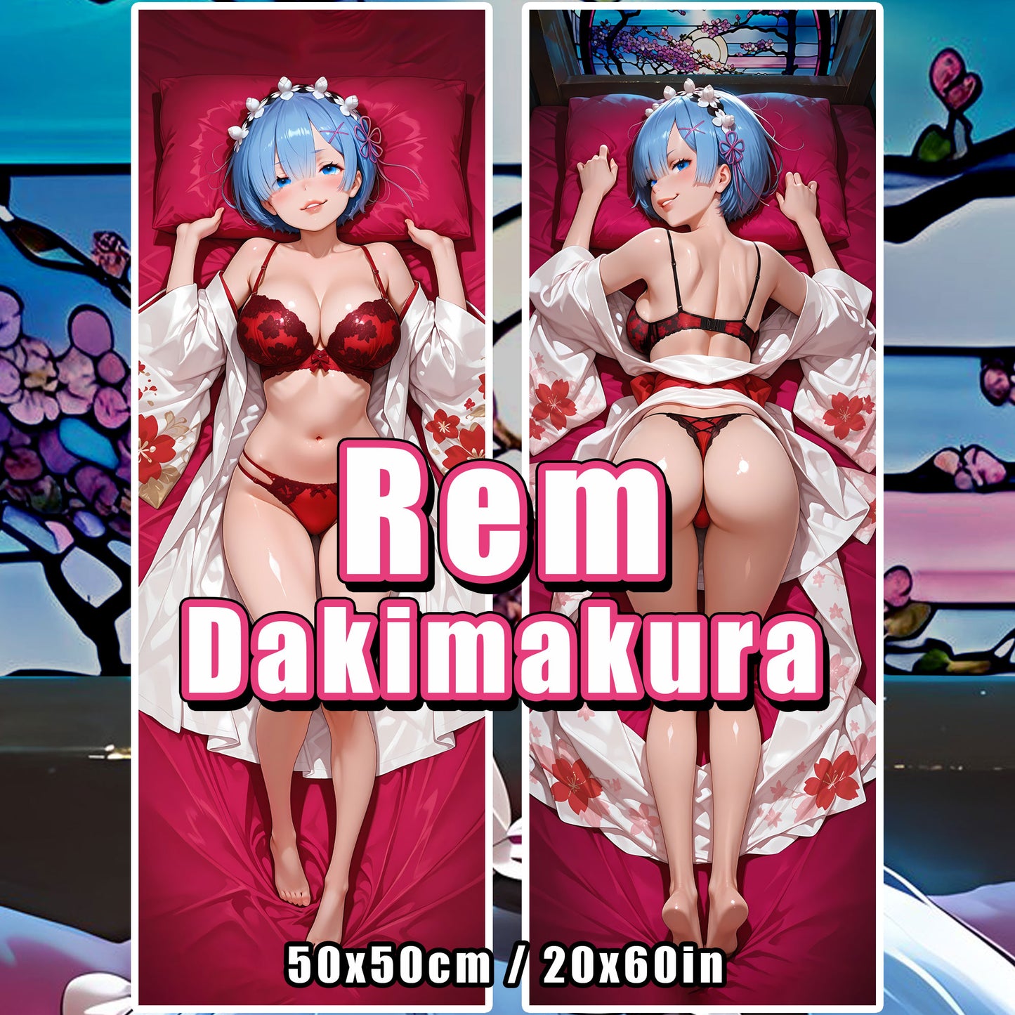 Rem - Demon Maid - Body Pillow Cover – Dakimakura