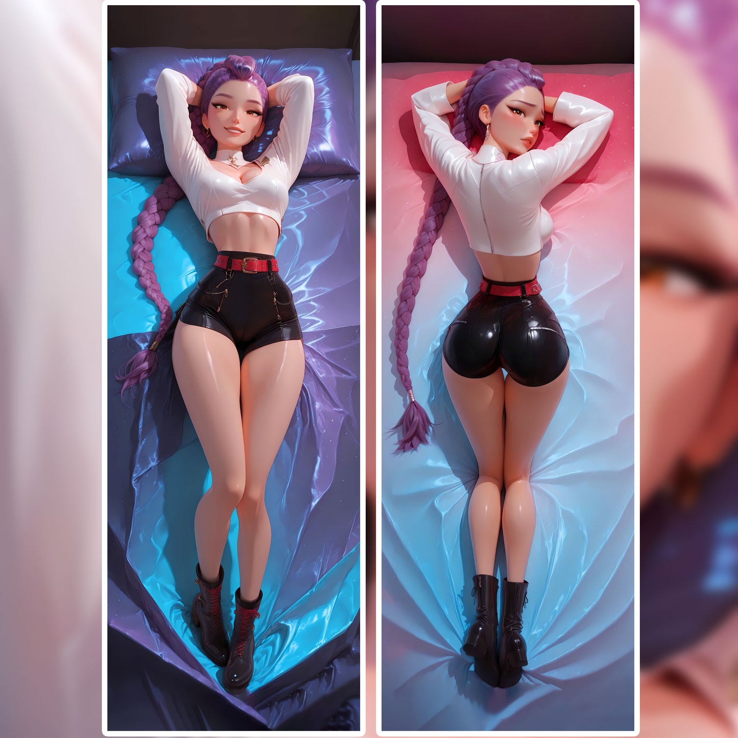 Rumi | KPOP Demon Hunters Waifu Dakimakura (Body Pllowcase)