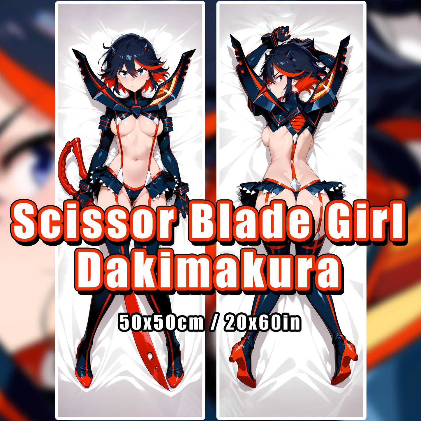 Ryoku - Kill La Kill - Body Pillow Cover – Dakimakura