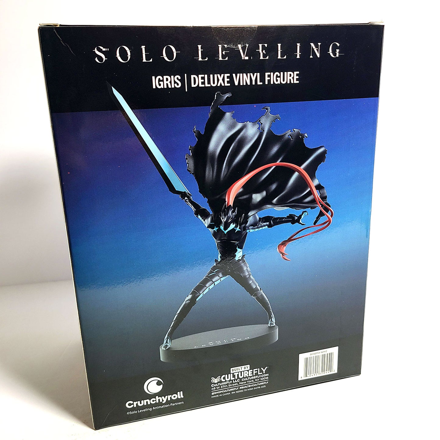Solo Leveling Igris Deluxe Vinyl Figure CultureFly Anime Collectible New NIB