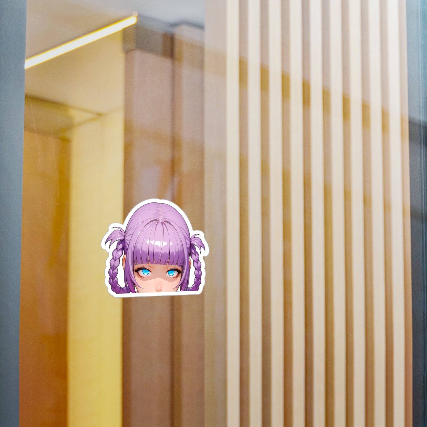 Nazuna001 Peeker - Kiss-Cut Vinyl Decals