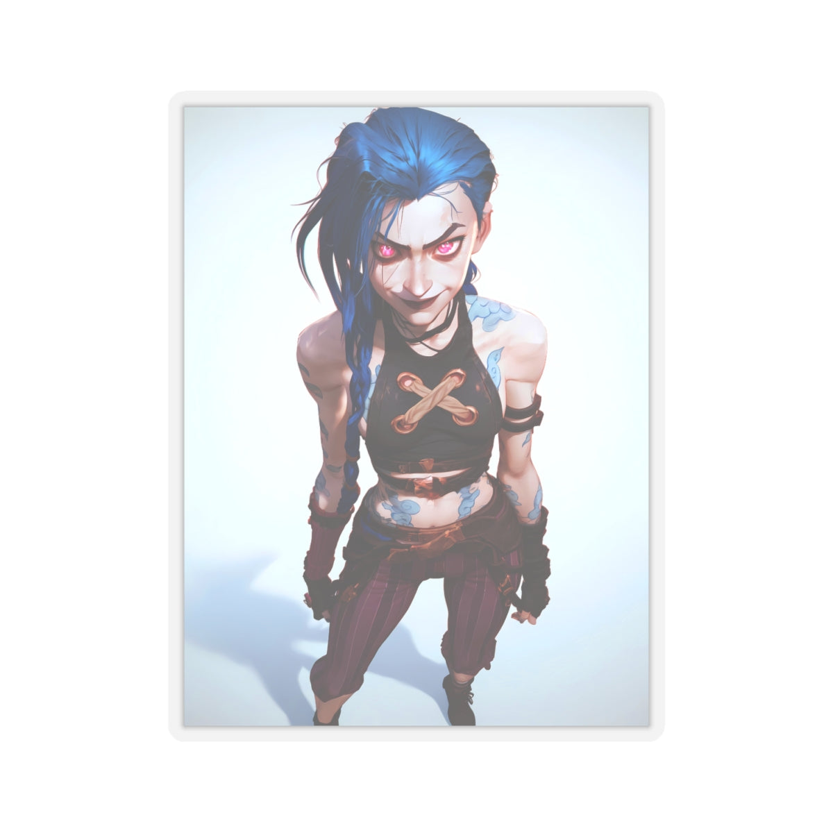 Jinx - Arcane - Anime Stickers-1206 - Kiss-Cut Stickers