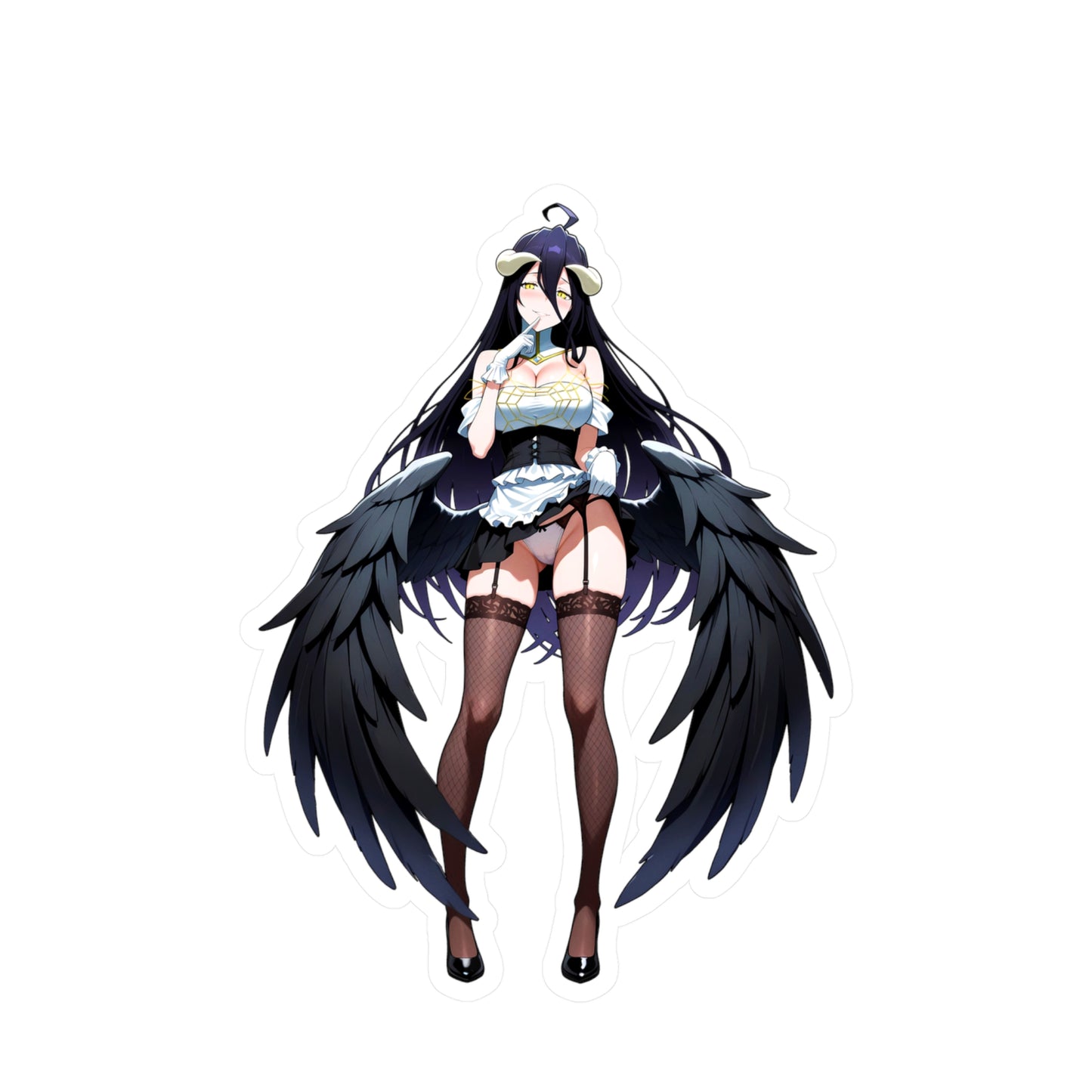 Albedo002 - Anime Waifu DieCut Stickers