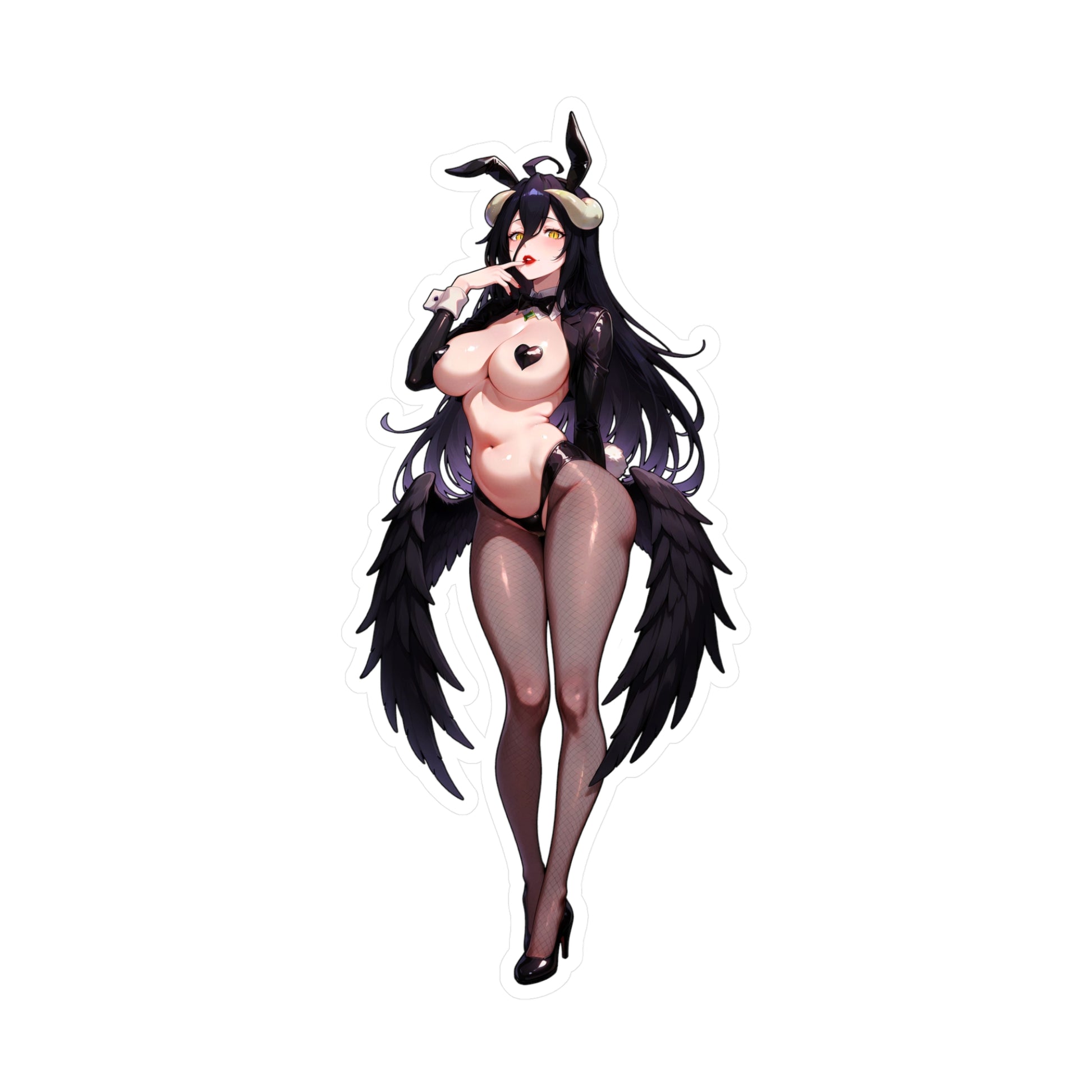 Bunny Girl-Albedo001  Vinyl Sticker - Kiss-Cut Vinyl Decals - AdehnoryGifts
