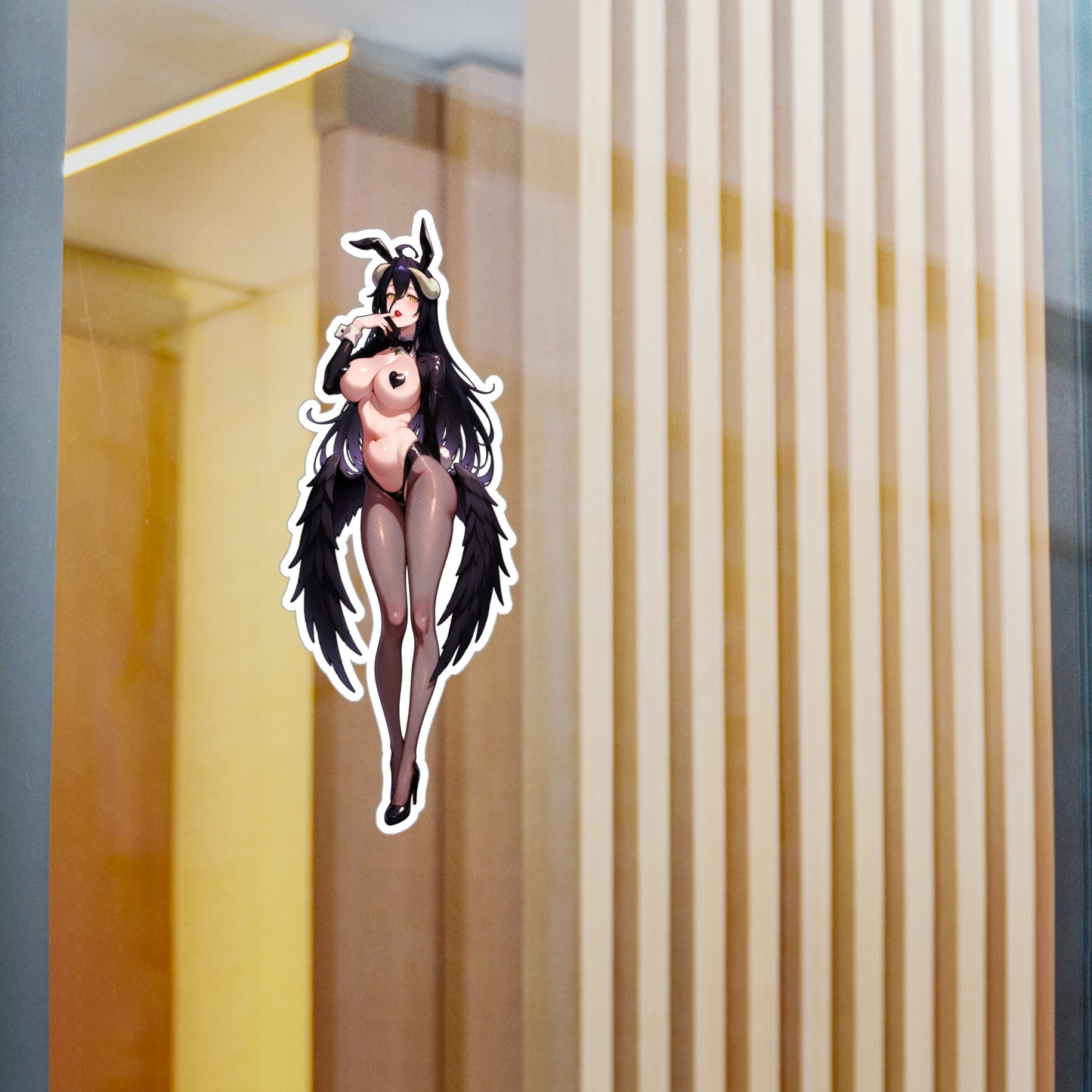 Bunny Girl-Albedo001  Vinyl Sticker - Kiss-Cut Vinyl Decals - AdehnoryGifts