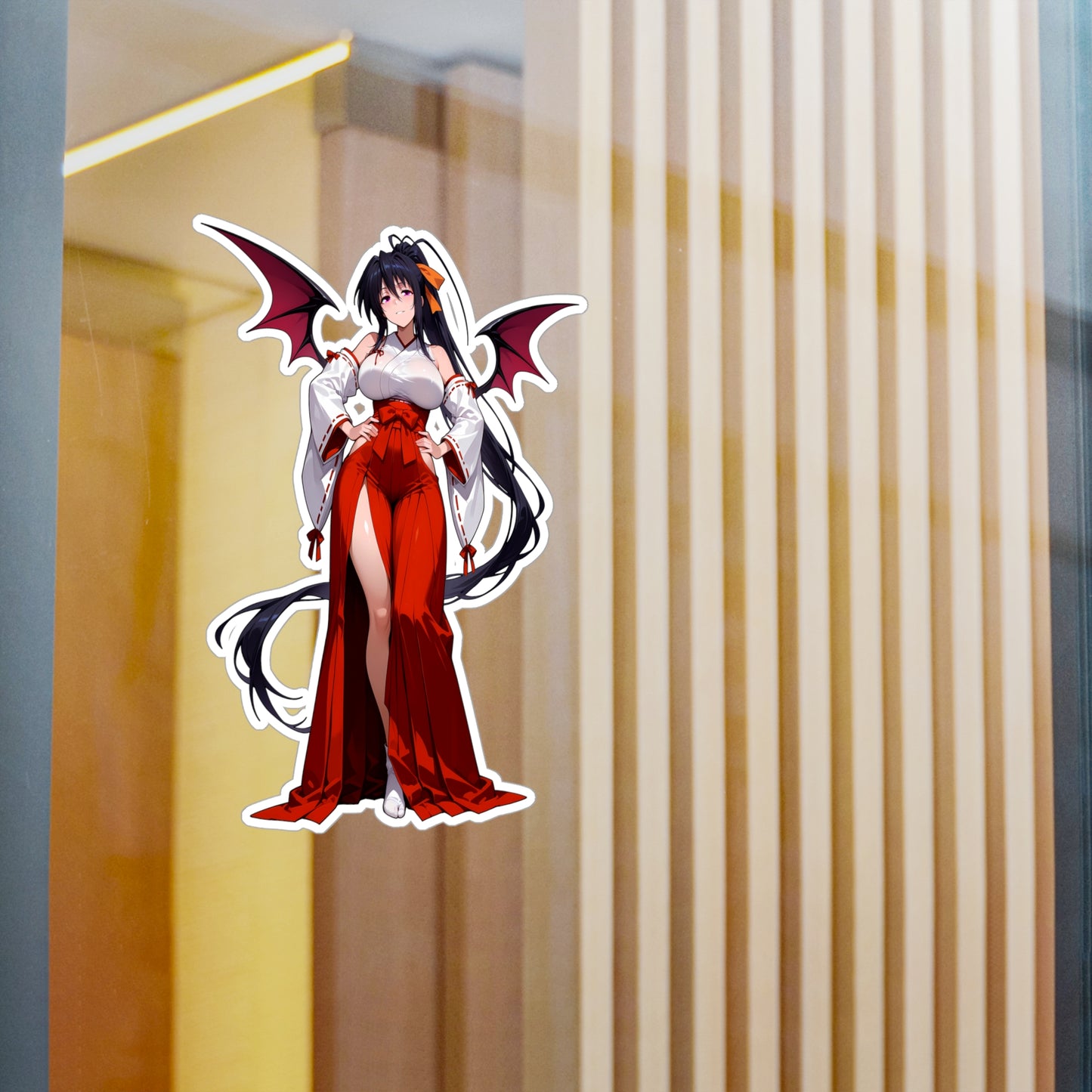 Akeno003 - Anime Waifu DieCut Stickers