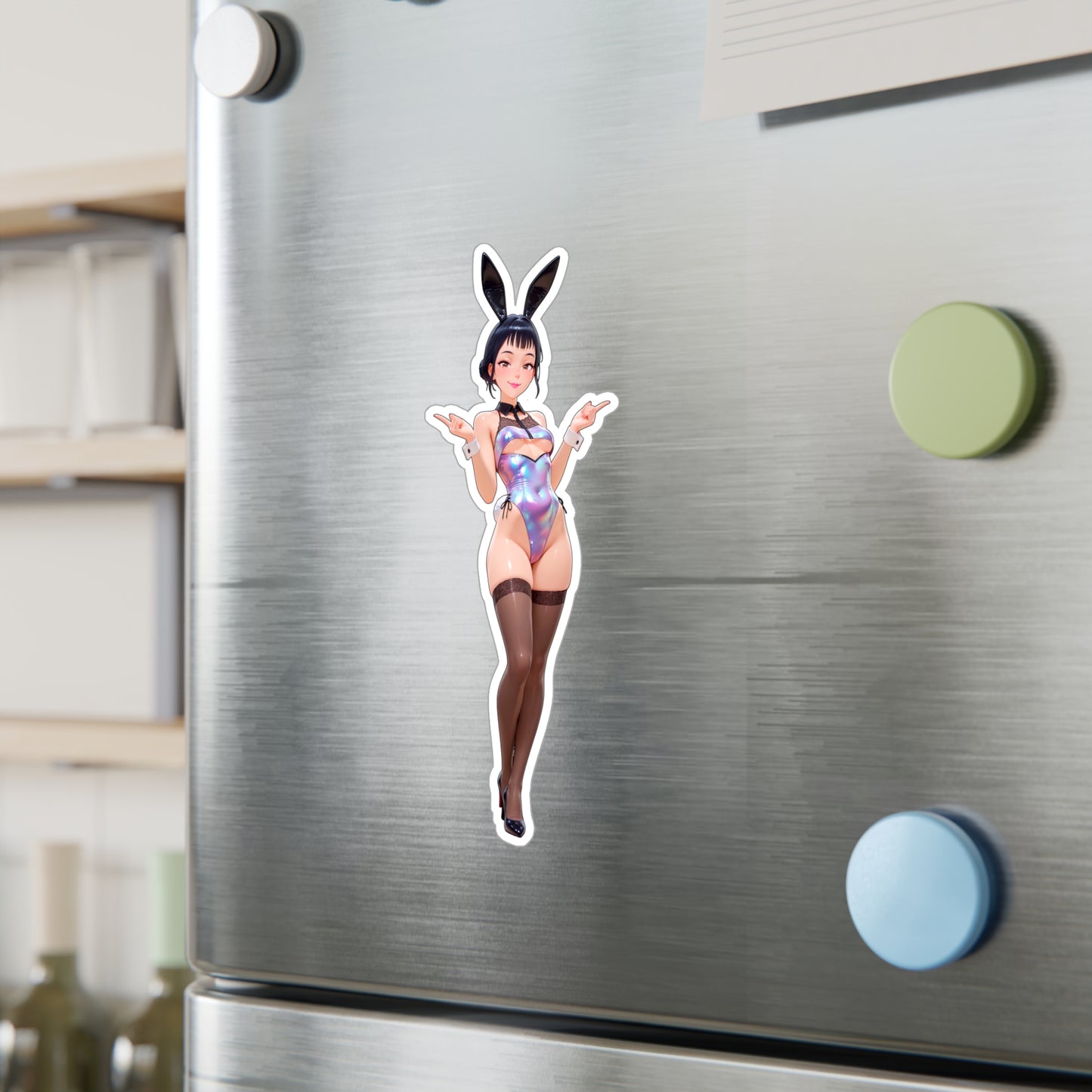 Bunny Girl-Zoey002  Vinyl Sticker - Kiss-Cut Vinyl Decals - AdehnoryGifts