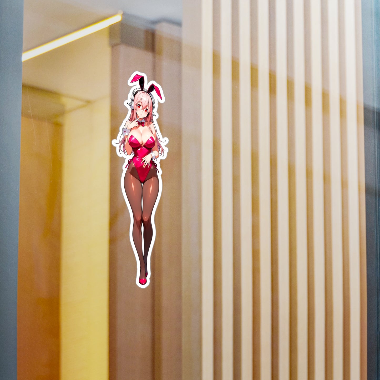 Bunny Girl-Super Sonico001  Vinyl Sticker - Kiss-Cut Vinyl Decals - AdehnoryGifts