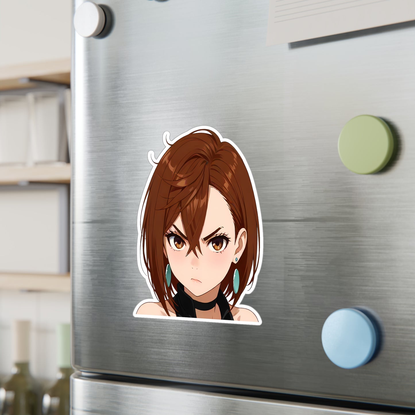 Psychic Powered Waifu001 - Kiss-Cut Vinyl Decals