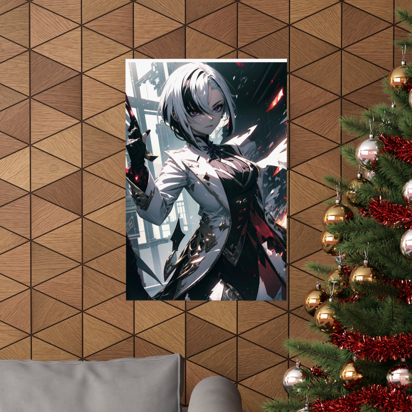 Anime Art Poster004 - Matte Vertical
