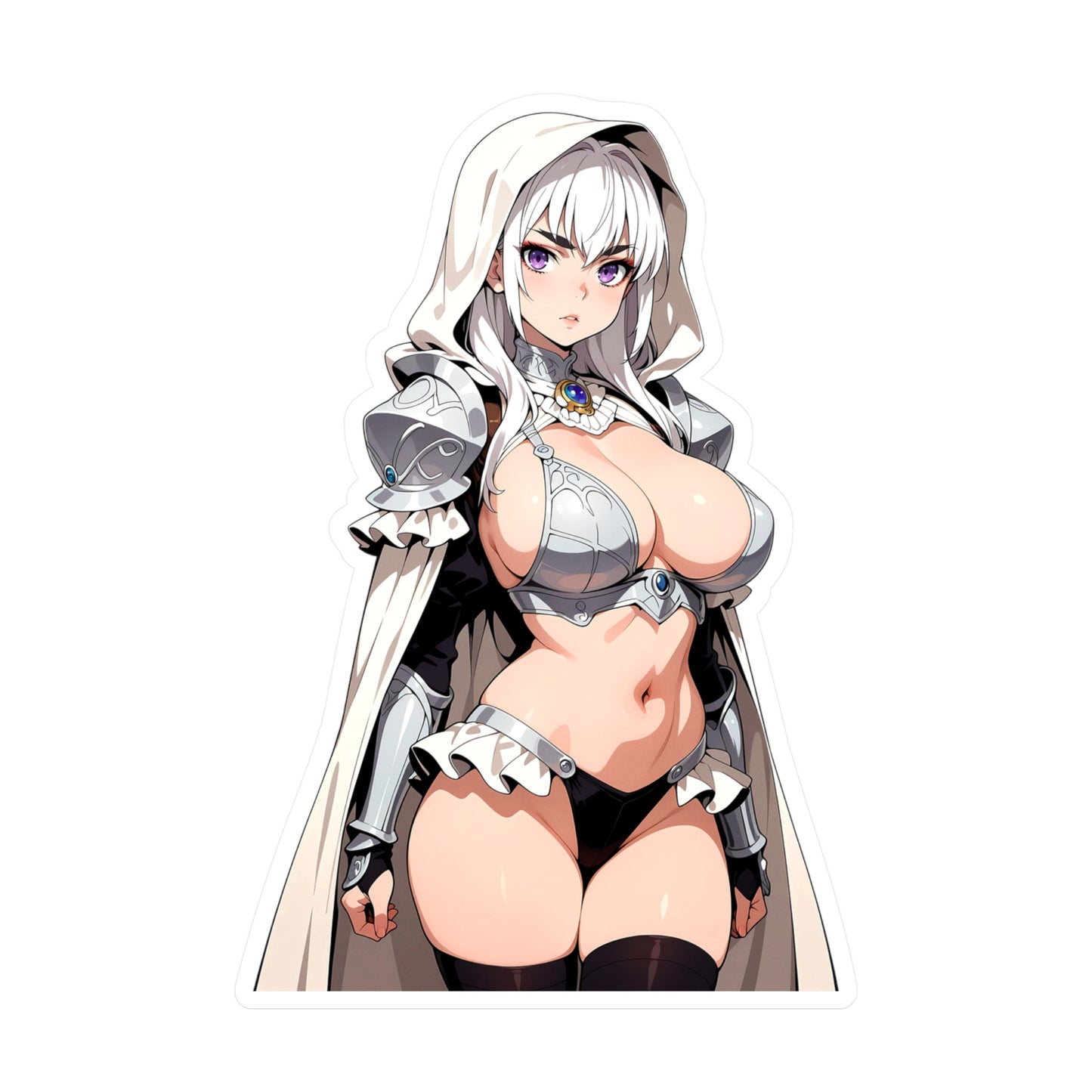 Chaika001 - Coffin Princess - Anime Waifu DieCut Stickers