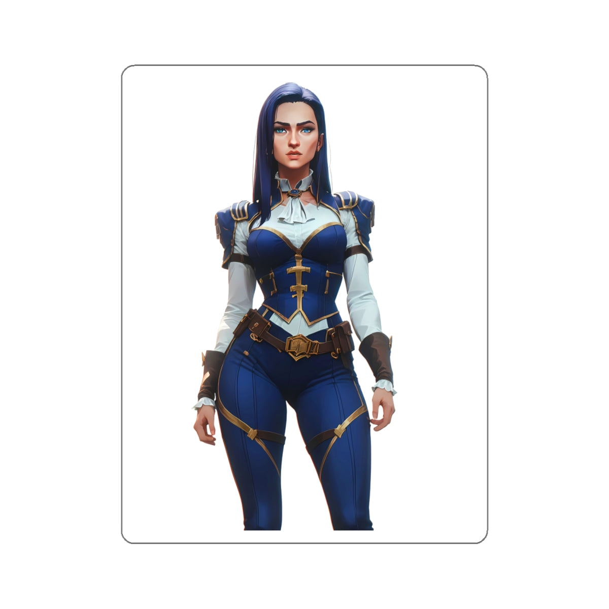 Caitlyn - Arcane - Anime Stickers-1232 - Kiss-Cut Stickers