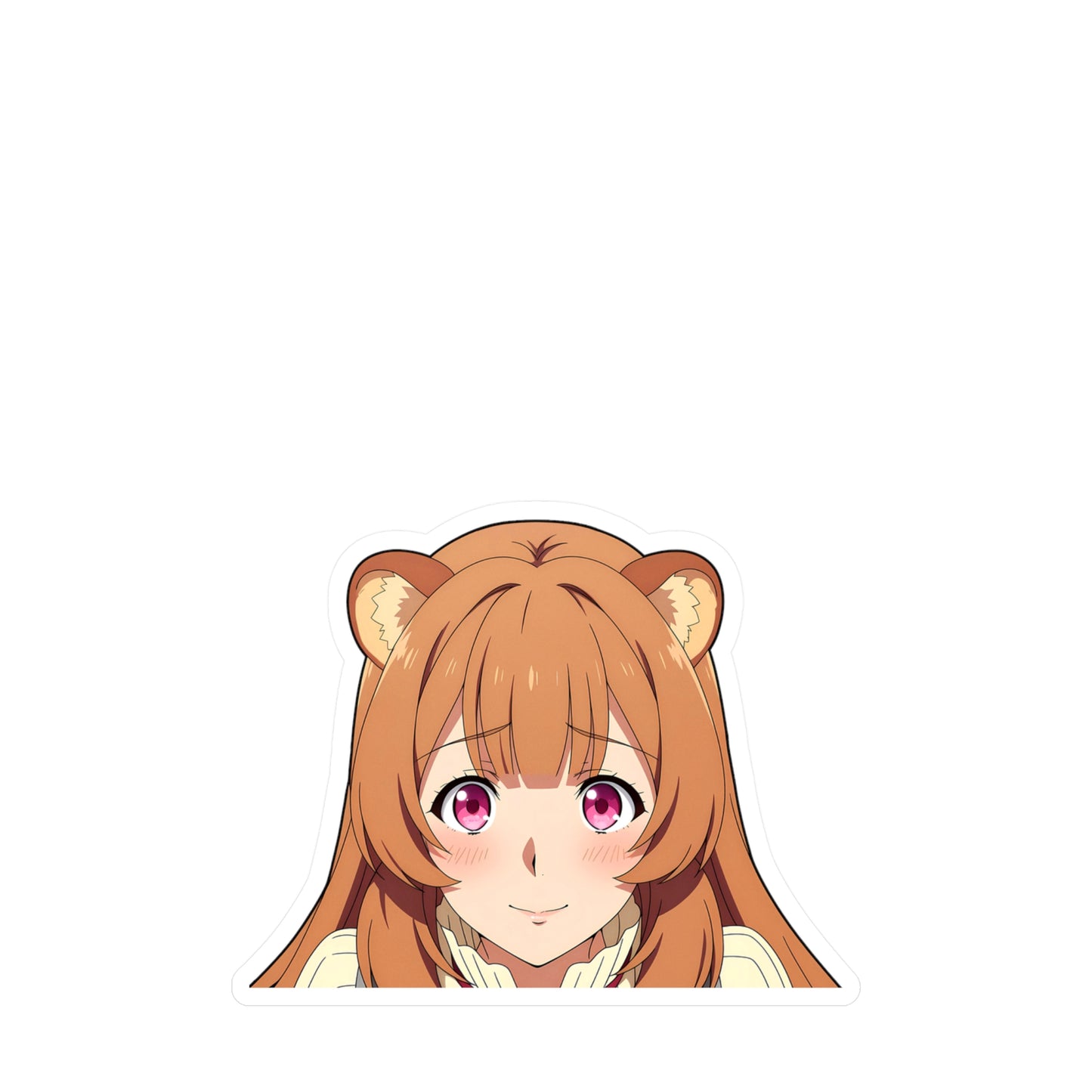 Raphtalia002 Peeker - Kiss-Cut Vinyl Decals