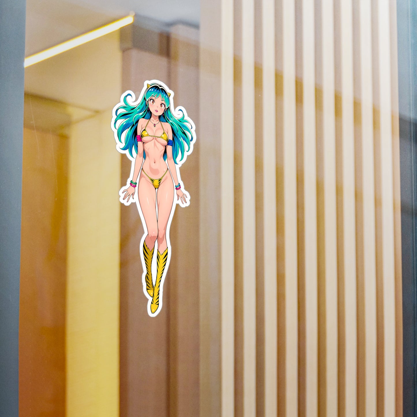 Lum001 - Urusei Yatsura - Anime Waifu DieCut Stickers
