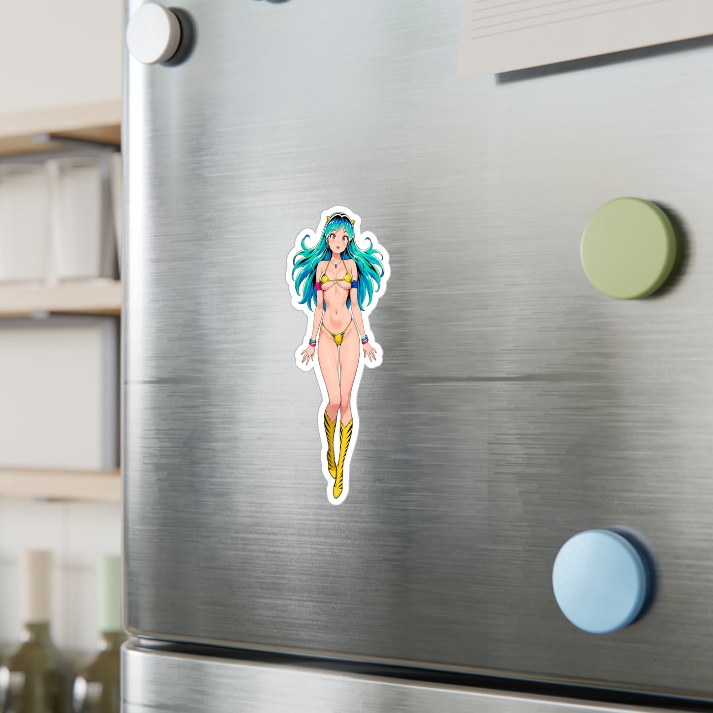 Lum001 - Urusei Yatsura - Anime Waifu DieCut Stickers