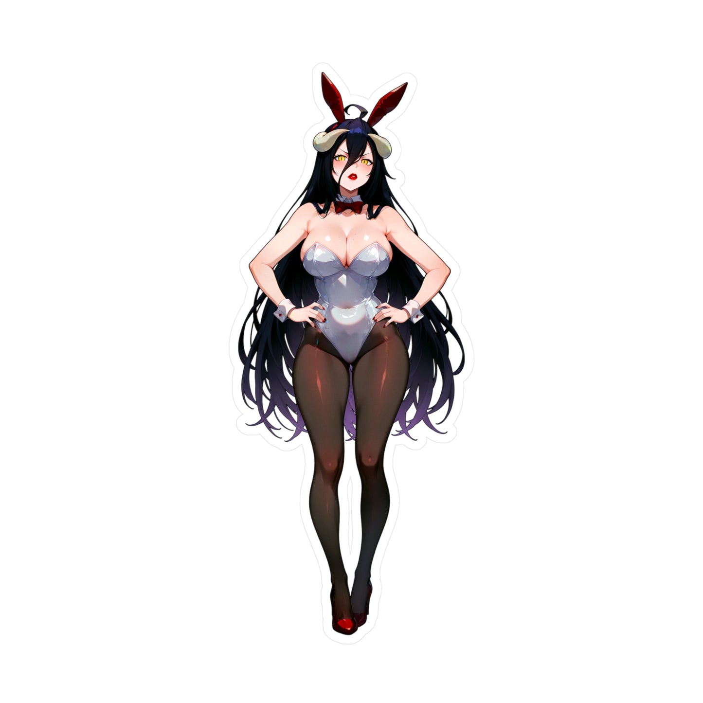 Bunny Girl-Albedo002  Vinyl Sticker - Kiss-Cut Vinyl Decals - AdehnoryGifts