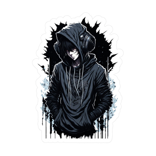 Emo Sticker009 - Kiss-Cut Vinyl Decals