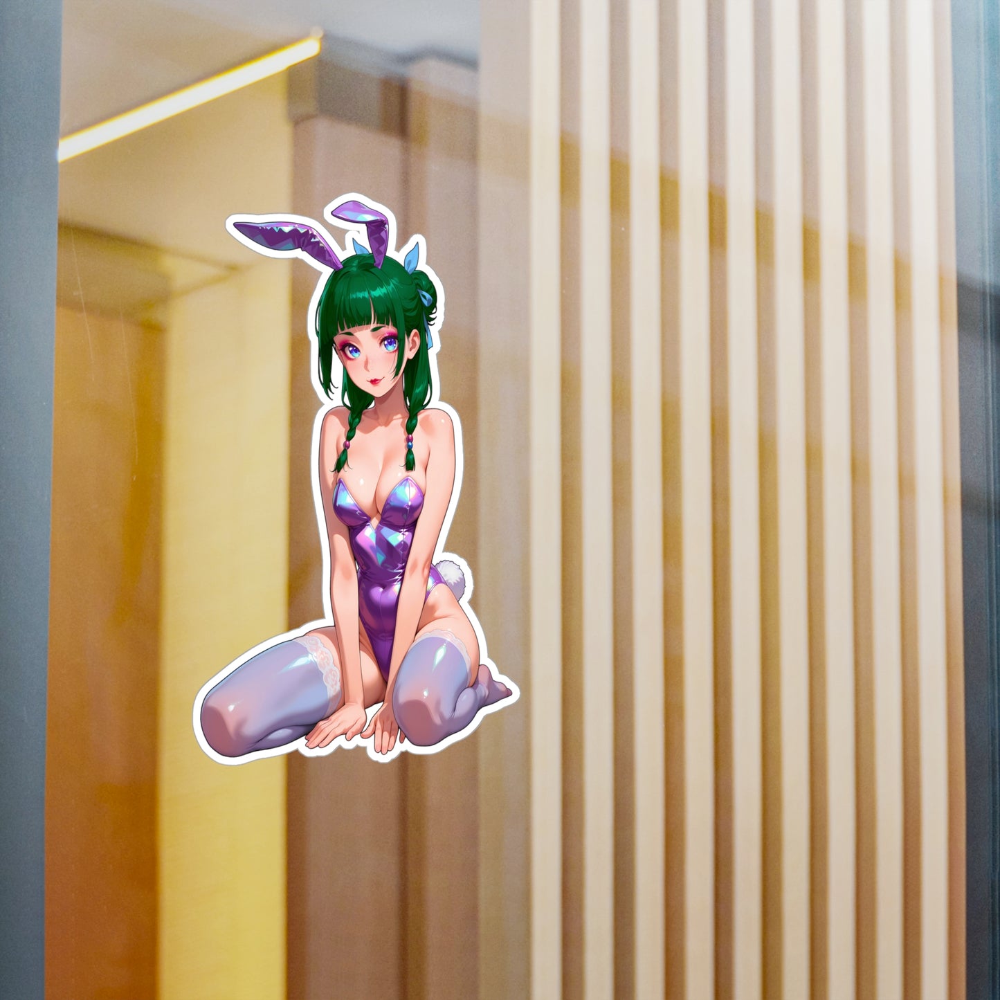 Bunny Girl-MaoMao003  Vinyl Sticker - Kiss-Cut Vinyl Decals - AdehnoryGifts