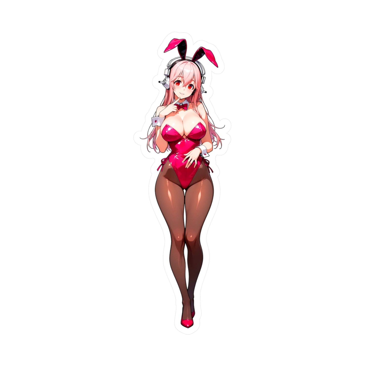 Bunny Girl-Super Sonico001  Vinyl Sticker - Kiss-Cut Vinyl Decals - AdehnoryGifts