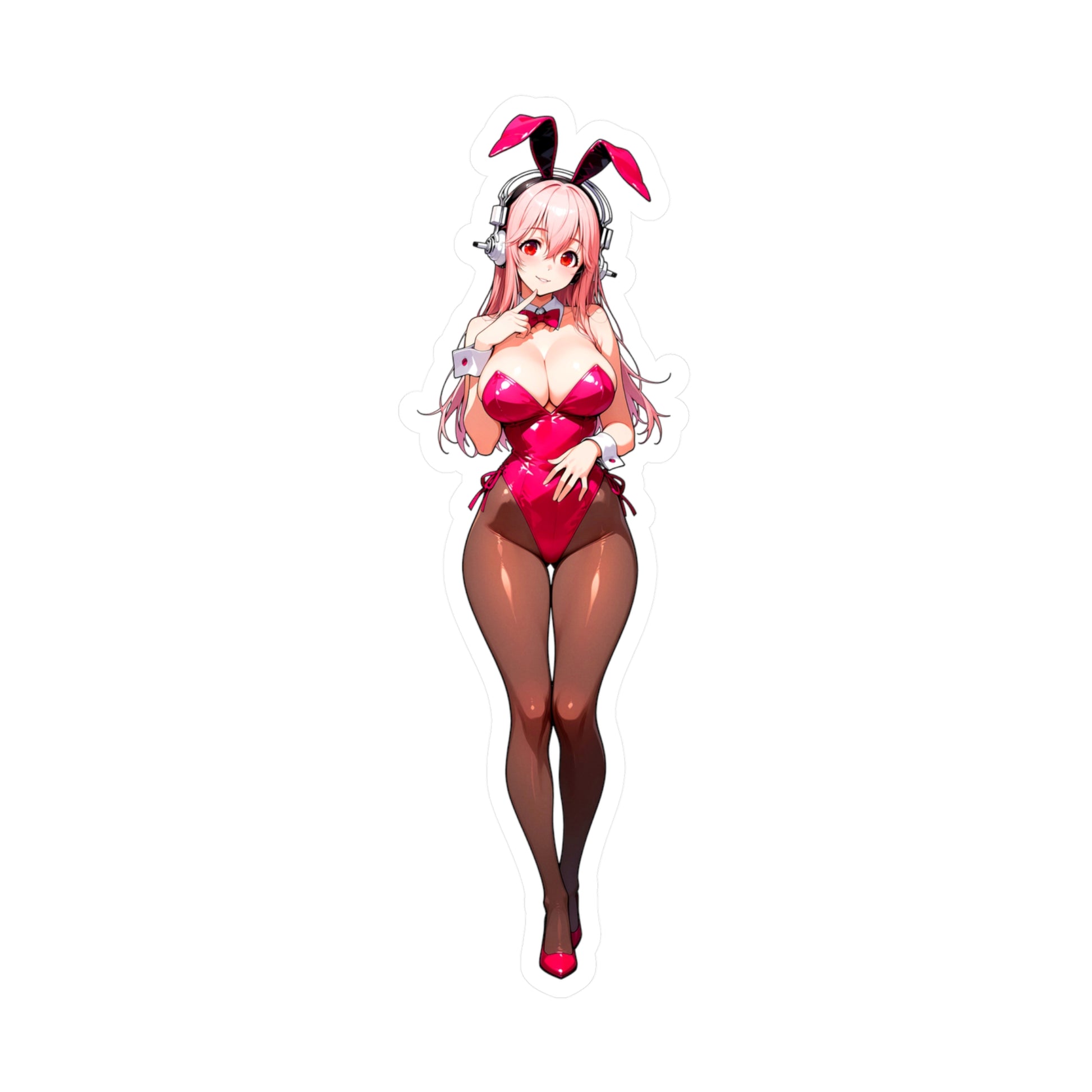 Bunny Girl-Super Sonico001  Vinyl Sticker - Kiss-Cut Vinyl Decals - AdehnoryGifts