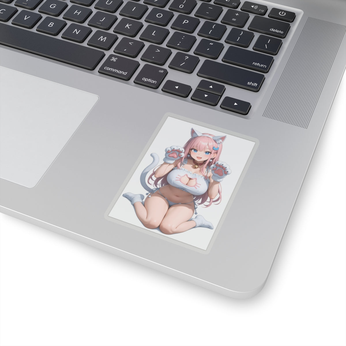 Anime Neko Girl Stickers-1242 - Kiss-Cut Stickers