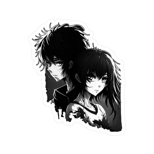 Emo Sticker001 - Kiss-Cut Vinyl Decals