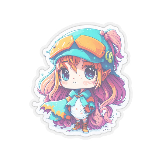 Squid Girl 003 Kiss-Cut Stickers