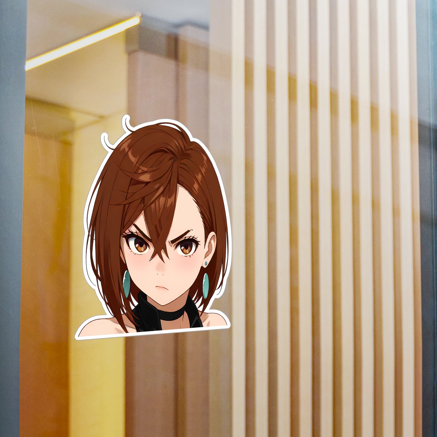 Psychic Powered Waifu001 - Kiss-Cut Vinyl Decals