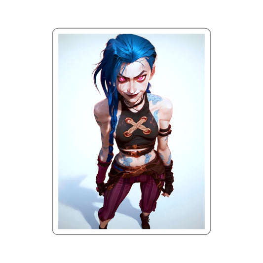 Jinx - Arcane - Anime Stickers-1206 - Kiss-Cut Stickers