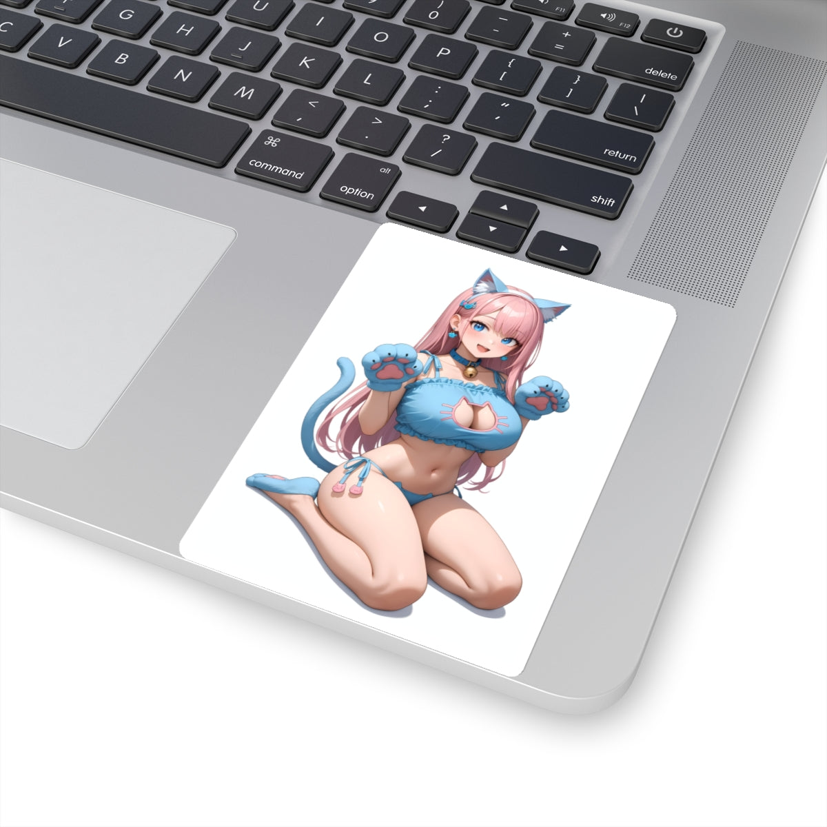 Anime Neko Girl Stickers-1245 - Kiss-Cut Stickers