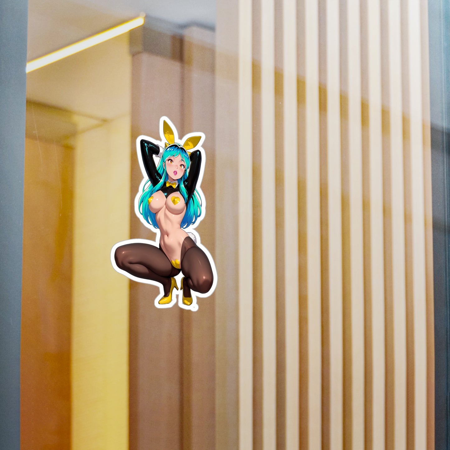 Bunny Girl-Lum006  Vinyl Sticker - Kiss-Cut Vinyl Decals - AdehnoryGifts