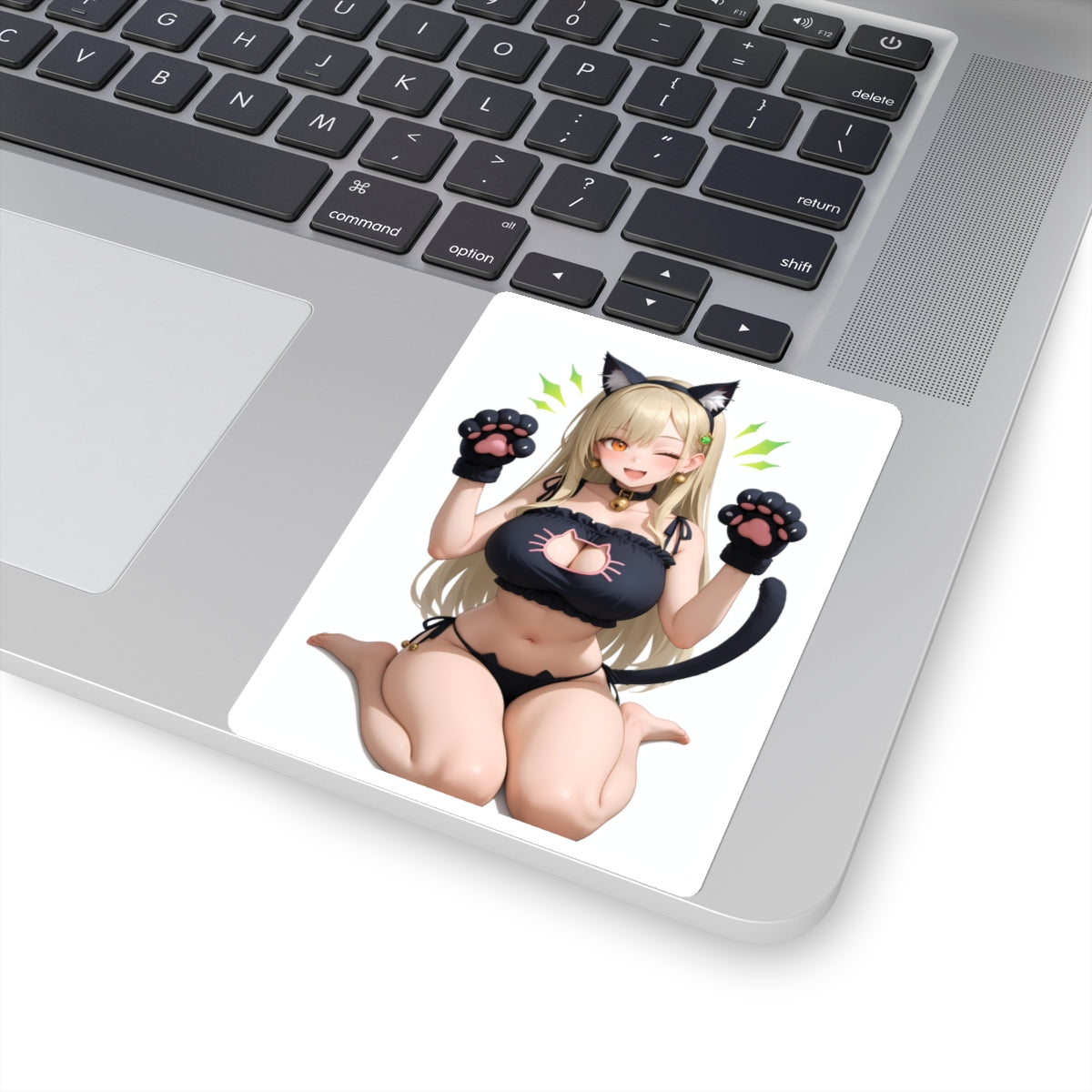Anime Neko Girl Stickers-1240 - Kiss-Cut Stickers
