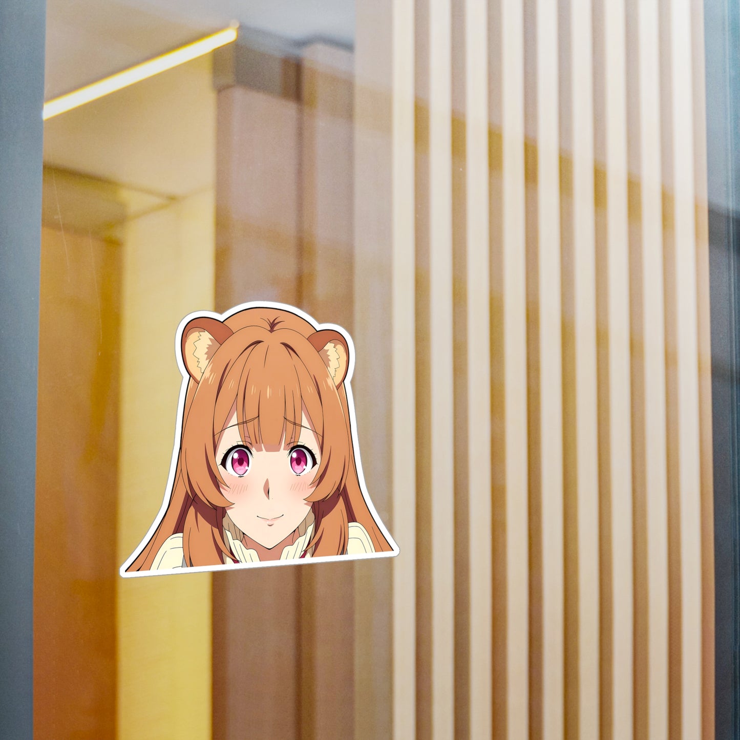 Raphtalia002 Peeker - Kiss-Cut Vinyl Decals