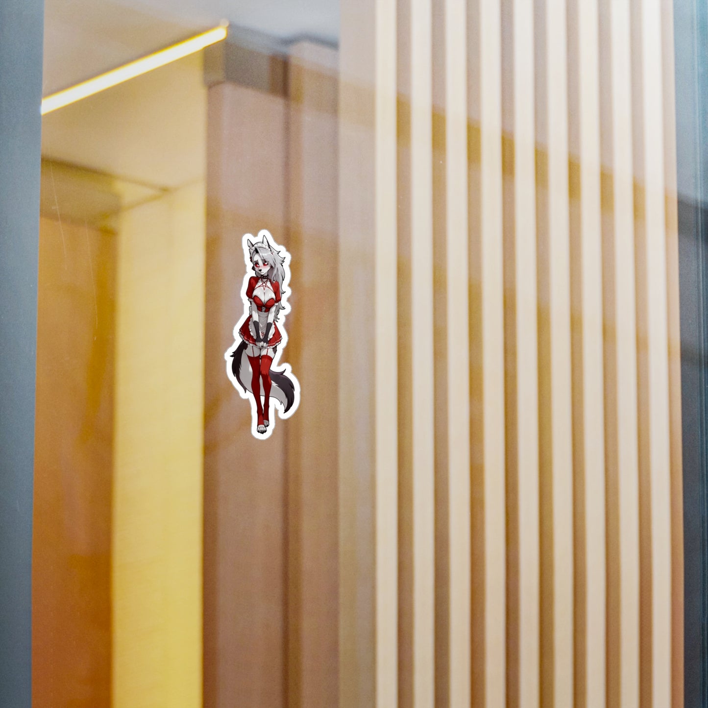 Loona Maid002 - Anime Waifu DieCut Stickers