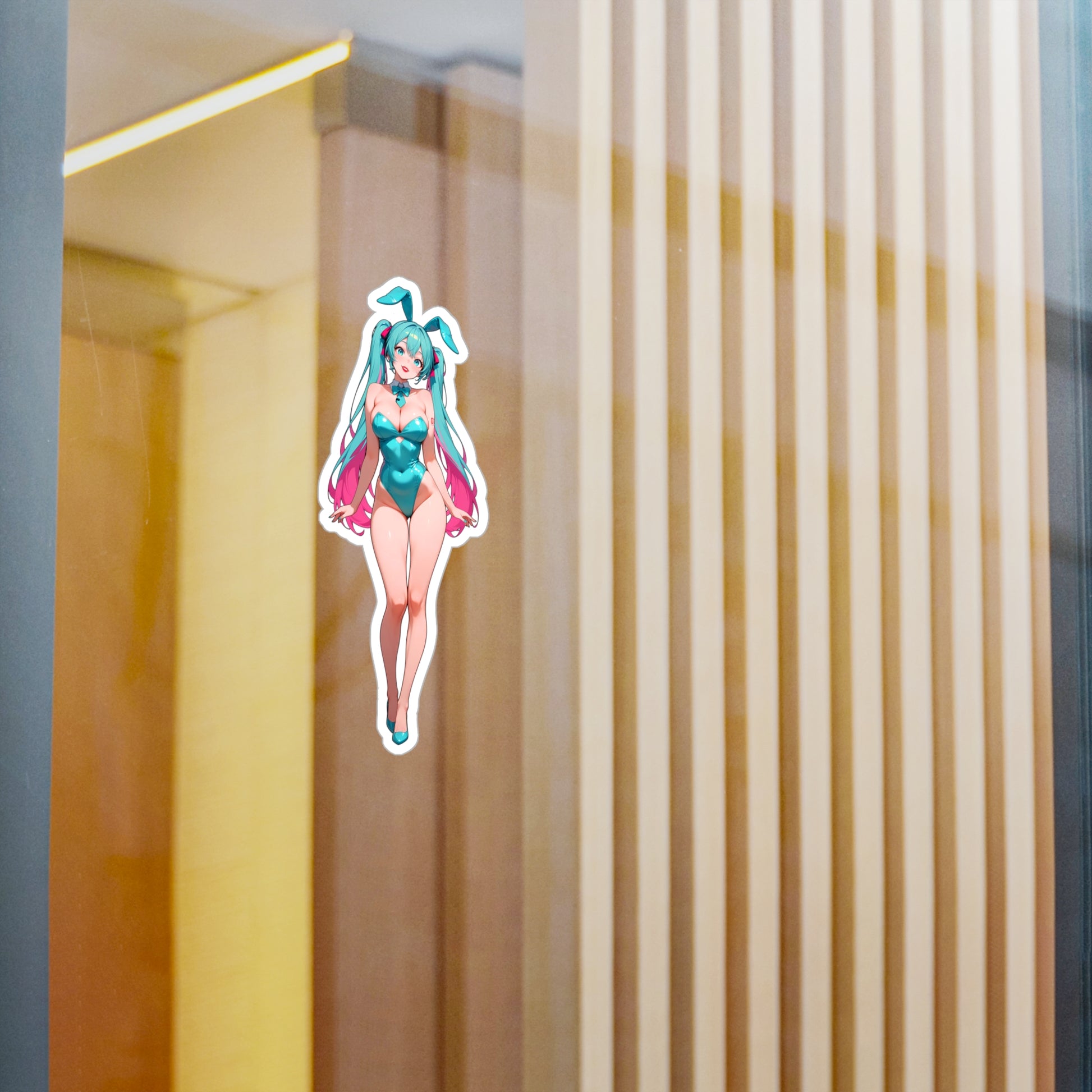 Bunny Girl-Hatsune001  Vinyl Sticker - Kiss-Cut Vinyl Decals - AdehnoryGifts