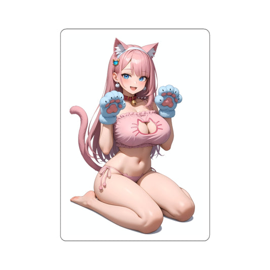 Anime Neko Girl Stickers-1243 - Kiss-Cut Stickers