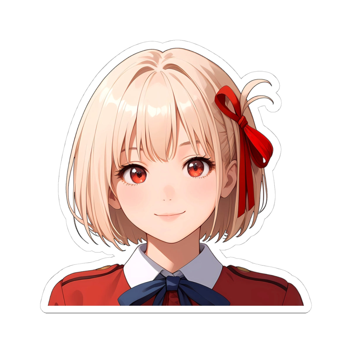Anime Peeker Stickers020 - Chisato Nishikigi Lycoris Recoil