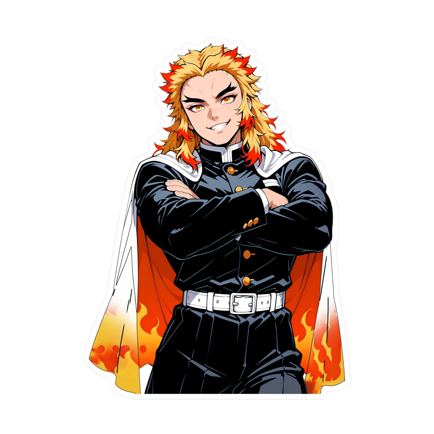 Kyojuro002 - Demon Slayer Husbando - Kiss-Cut Vinyl Decals