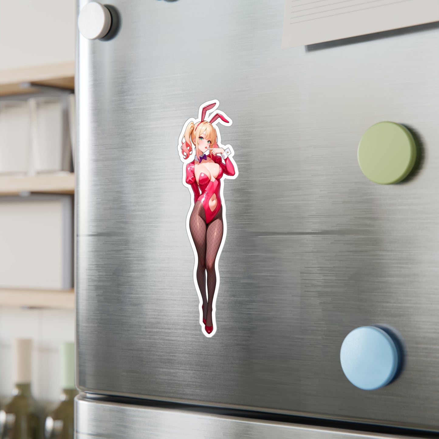Bunny Girl-002  Vinyl Sticker - Kiss-Cut Vinyl Decals - AdehnoryGifts
