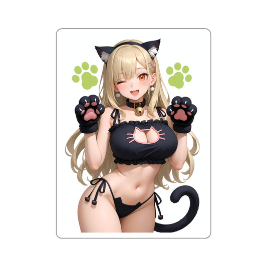 Anime Neko Girl Stickers-1237 - Kiss-Cut Stickers
