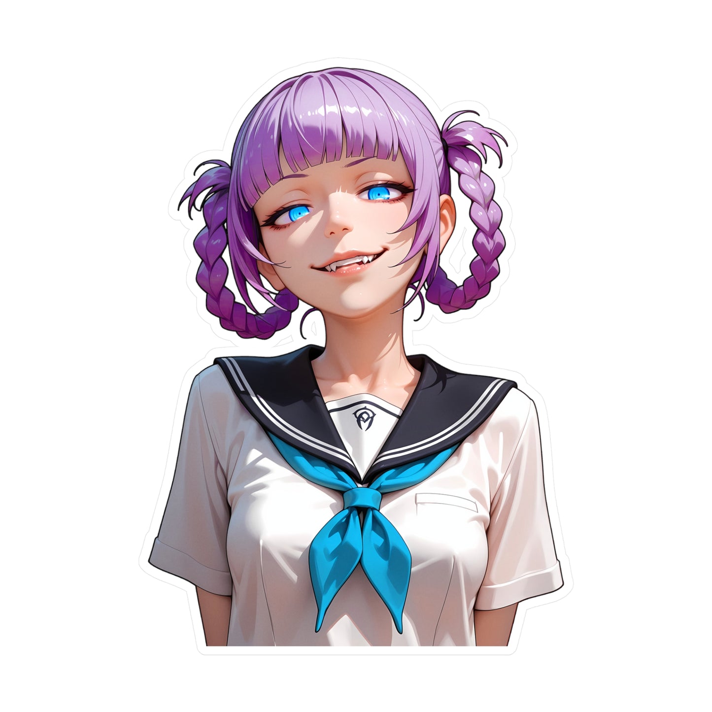 Nazuna002 - Anime Waifu DieCut Stickers