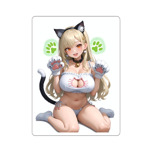 Anime Neko Girl Stickers-1241 - Kiss-Cut Stickers
