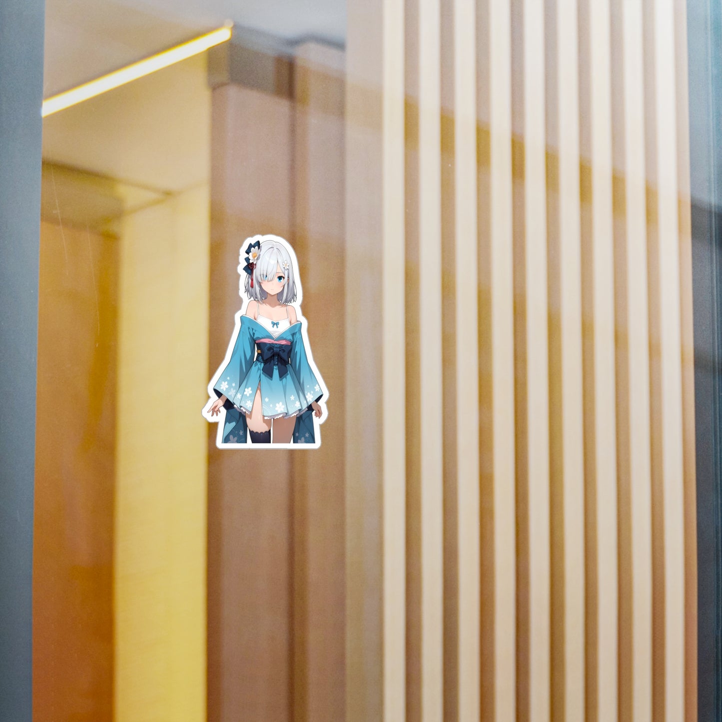 Ren Isuzu001 - Anime Waifu DieCut Stickers