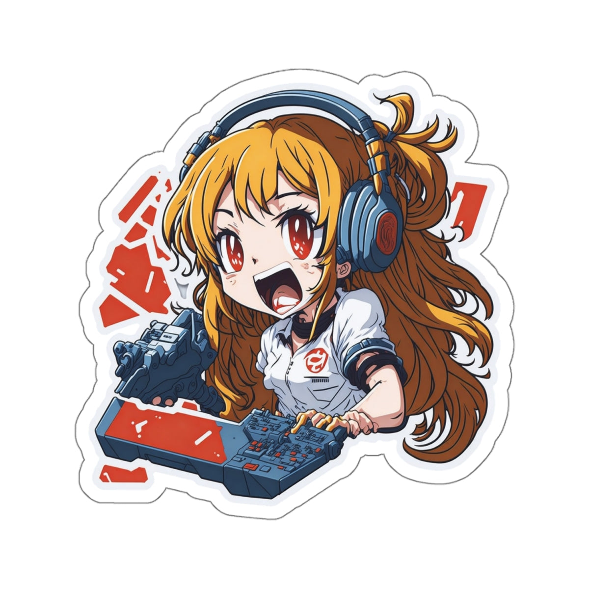 Anime Sticker018 Kiss-Cut Stickers