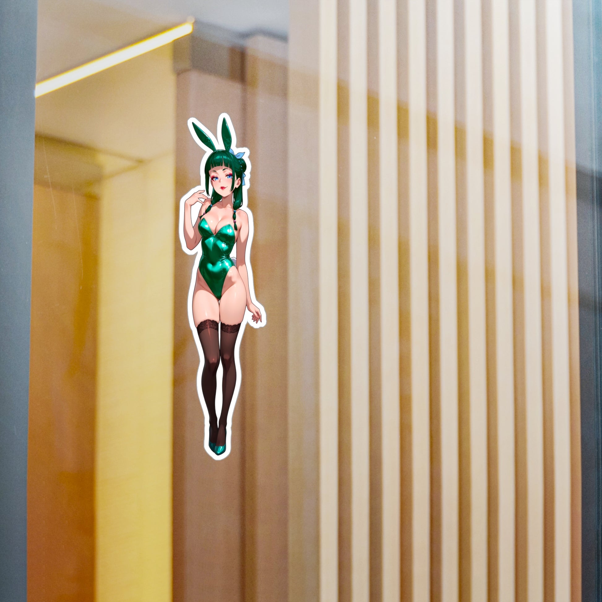 Bunny Girl-MaoMao001  Vinyl Sticker - Kiss-Cut Vinyl Decals - AdehnoryGifts