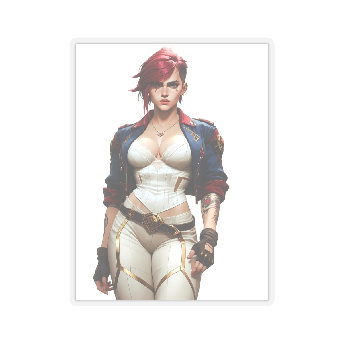 Vi - Arcane - Anime Stickers-1224 - Kiss-Cut Stickers